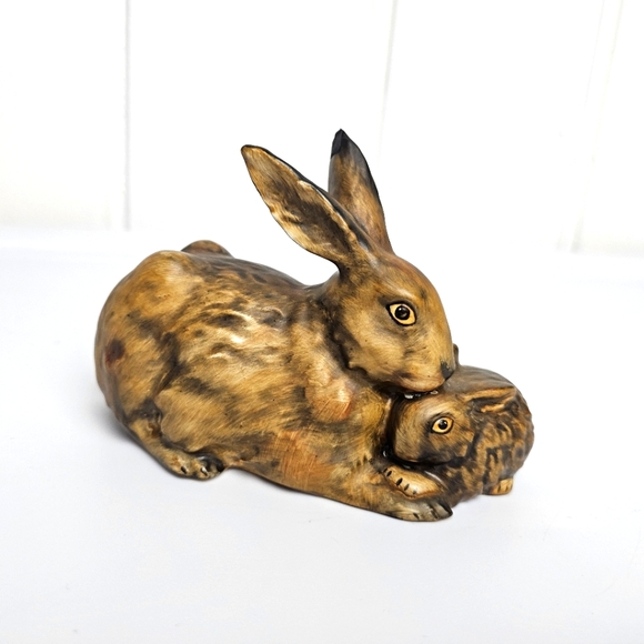 Goebel Other - Vintage Goebel West Germany Rabbit and Bunny Porcelain Figurine